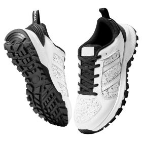 VEVOR Cross Training Shoes, M Width Sneakers US Size 9, Wide Toe Box Shoes with Arch Support & Adjustable Lace-up, Training Shoes for Running